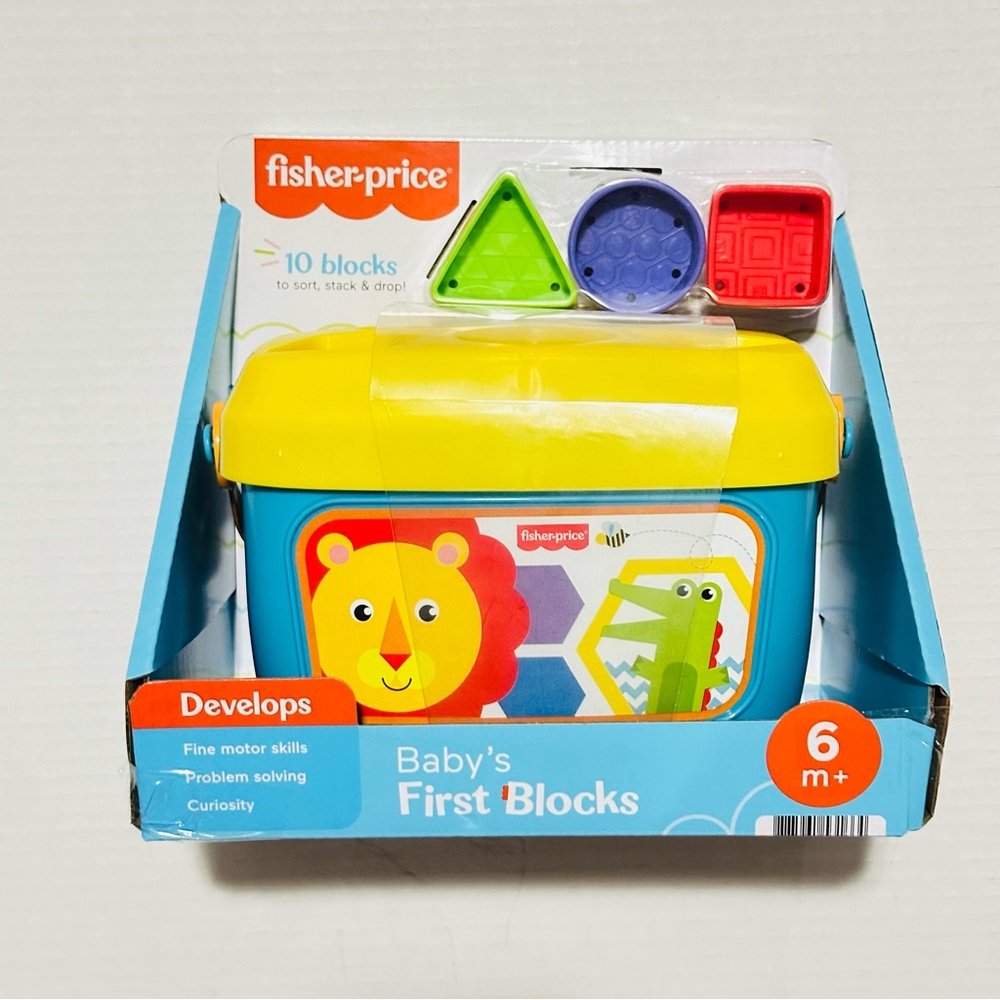 Fisher Price Baby's First Blocks NEW